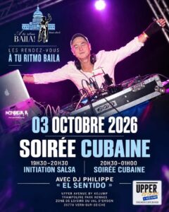 SOIRÉE CUBAINE – LES RENDEZ VOUS À TU RITMO BAILA