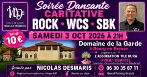 💜 SOIRÉE DANSANTE CARITATIVE – ROCK • WCS • SBK 💜