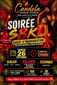 Soirée d&rsquo;inauguration de Candela Dance Studio