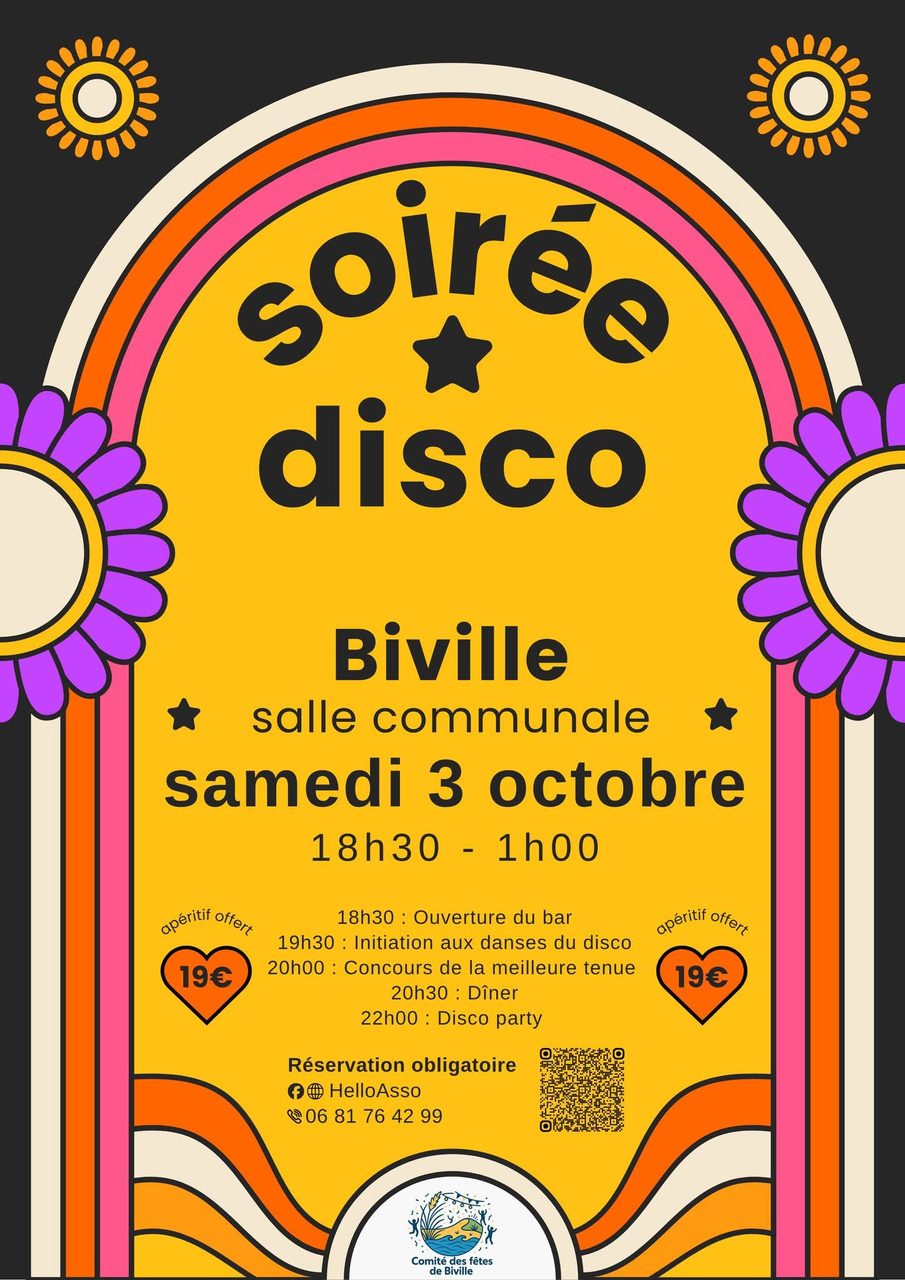 Soirée Disco – Biville, La Hague