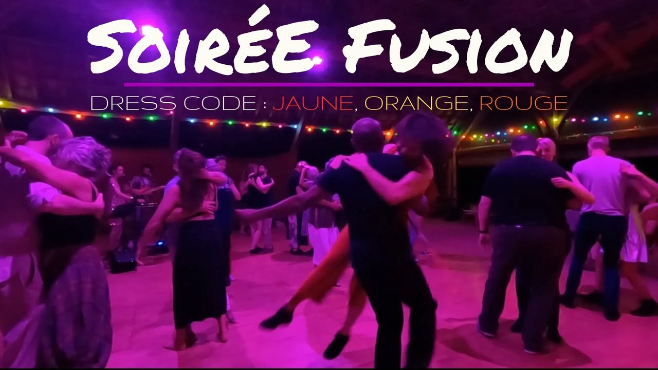 Soirée Fusion – Jaune Orange Rouge