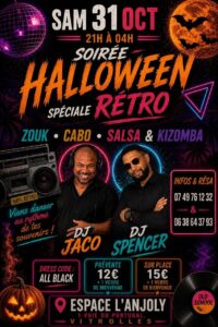 Soirée Halloween Spéciale Retro