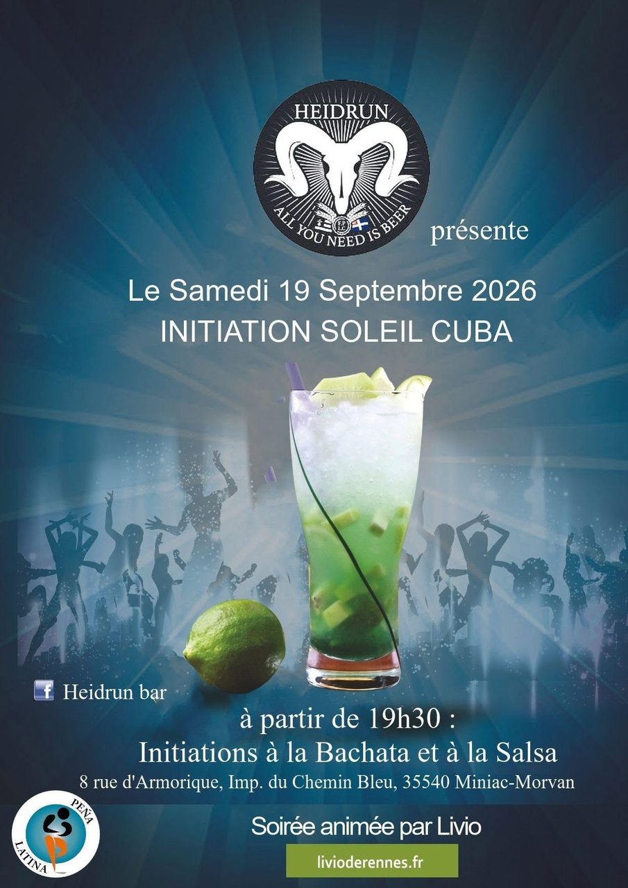 Soirée Initiations Soleil Cuba & Rép. Dominicaine
