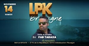 SOIRÉE KIZOMBA LA RIPOSTE CHATELAUDREN