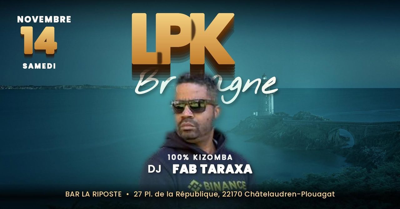 SOIRÉE KIZOMBA LA RIPOSTE CHATELAUDREN
