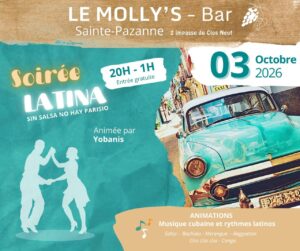 Soirée Latina « SIN SALSA NO HAY PARAISO »