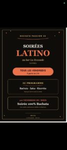 Soirée latino à la Boussole 💯/💯 Bachata ou SBK