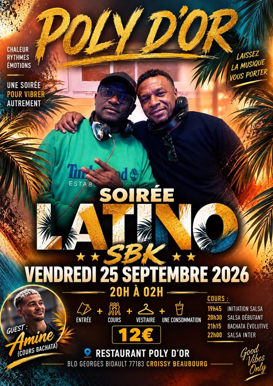 Soirée latino du « POLY D’OR »