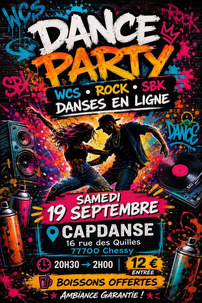 Soirée Mix WCS / Rock / SBK / Danses en ligne