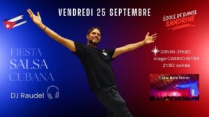 Soirée SALSA avec DJ RAUDEL