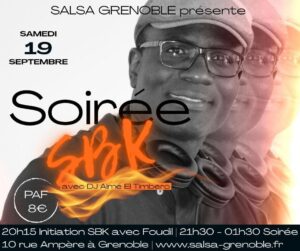 SOIRÉE SALSA BACHATA KIZOMBA AVEC DJ AIMÉ EL TIMBERO