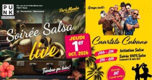 Soirée Salsa Live (Paris 11e) – Asso Paris Mambo