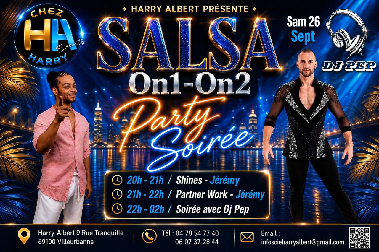 SOIRÉE SALSA PORTO ON1-ON2
