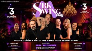 Soirée SBK SWING Party – Samedi 3 octobre 🥂