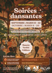 Soirées dansantes du mardi à Ax-les-Thermes