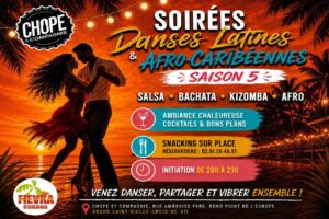 Soirées danses Latines et Afro-Caribéennes