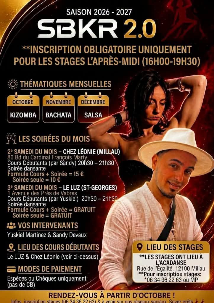 SOIRÉES SBKR LÉONIE & LE LUZ