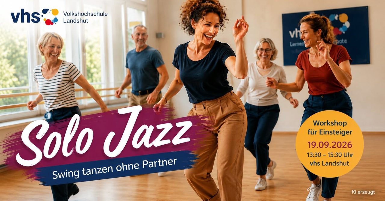 Solo Jazz: Swing-Tanz ohne Partner – Workshop für Einsteiger