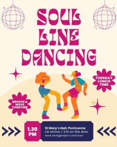 Soul Line Dancing – Lunchtime Class @ St Mary&rsquo;s, Pontcanna