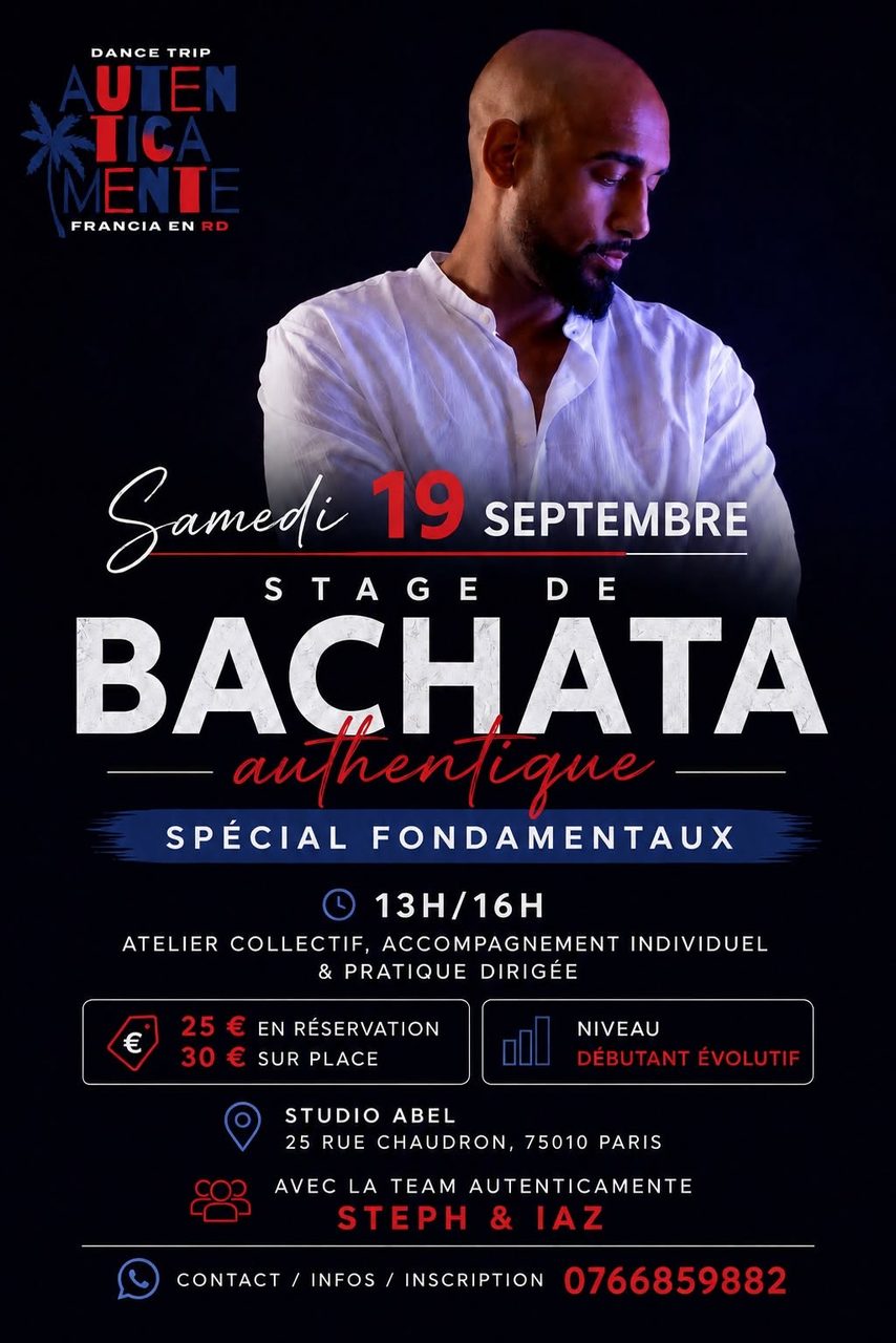 Stage Bachata dominicain spécial « fondamentaux »