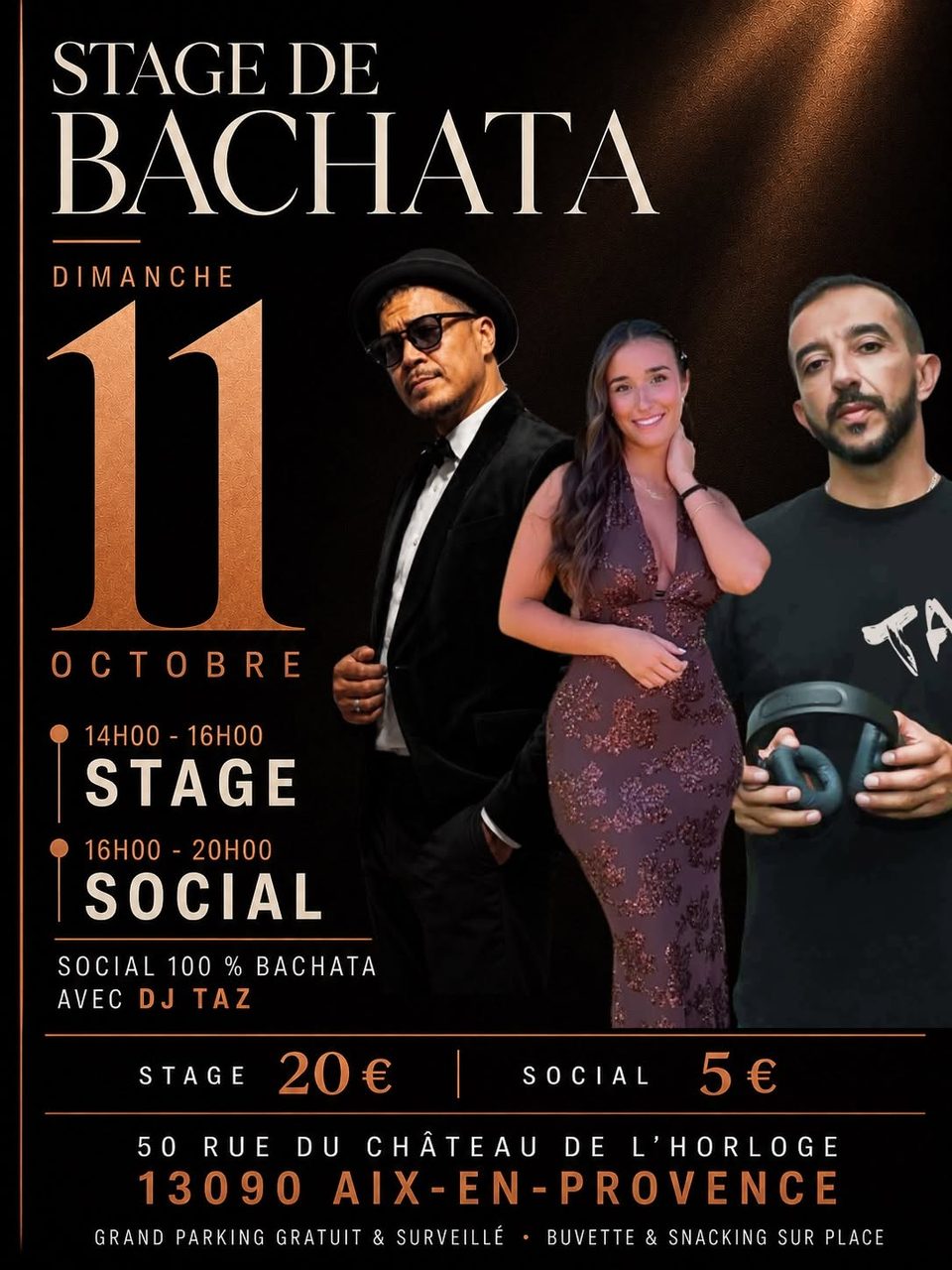 Stage bachata + social