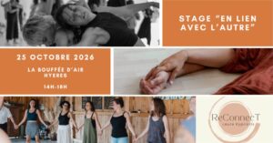 STAGE DANSE LIBRE « EN LIEN AVEC L&rsquo;AUTRE »