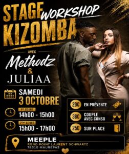 Stage de Kizomba workshop