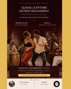 Stage de musicalité salsa