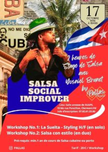 🔥 STAGE de SALSA à CF🔥