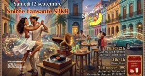 Stage de salsa cubaine +Soirée SBKR à l&rsquo;Auditorium de l&rsquo;Espace Simone Veil à Bruz