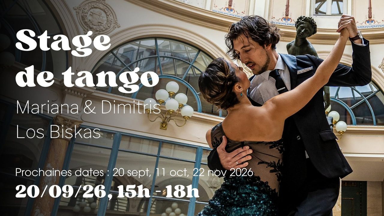 Stage de Tango à Paris avec Dimitris & Marianna Los Biskas — Paris