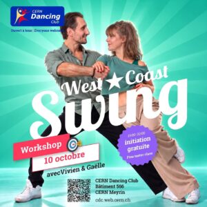 ⭐ Stage de West Coast Swing avec Vivien & Gaëlle