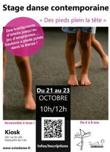 Stage enfant danse contemporaine