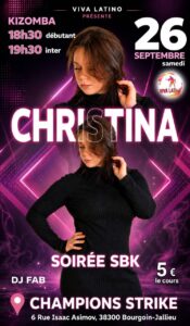 Stage Kizomba et Soirée SBK
