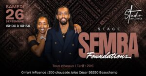 🔥 STAGE KIZOMBA SEMBA FOUNDATIONS 🔥by ELHADJ & JENNA