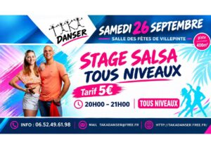 stage salsa avec Alix et Mickael
