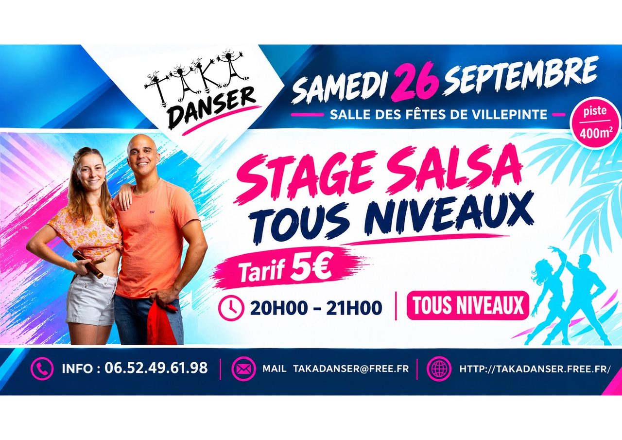 stage salsa avec Alix et Mickael