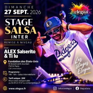 . 💃 STAGE SALSA INTER – REMISE À NIVEAU À PARIS