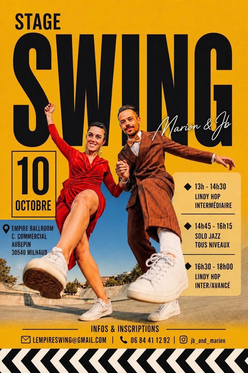 Stage swing Marion & Jb