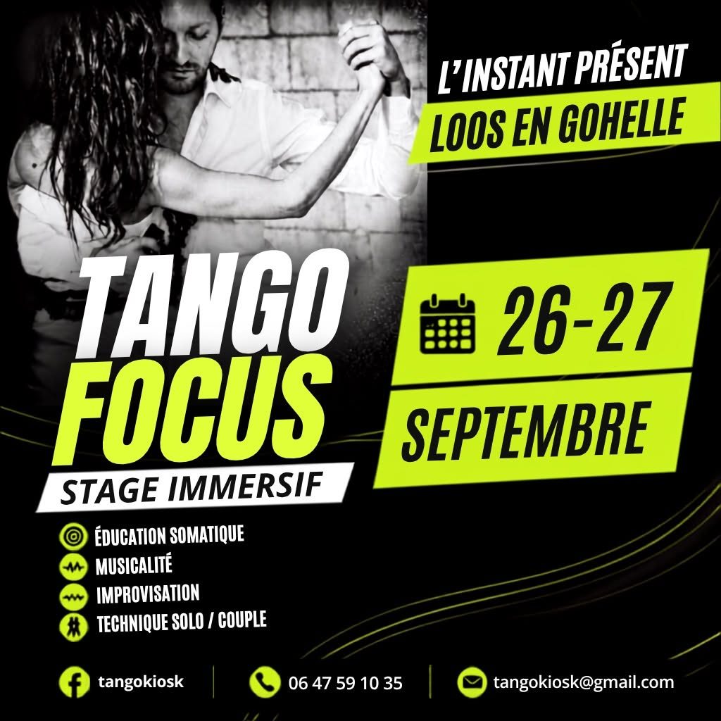Stage tango argentin – tango focus – les spirales