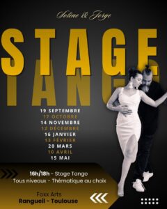Stage Tango avec Solène & Jorge