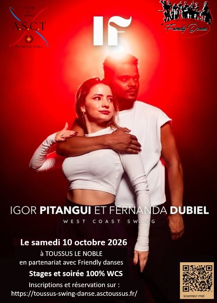 Stage WCS Igor et Fernanda du 10 octobre 2026
