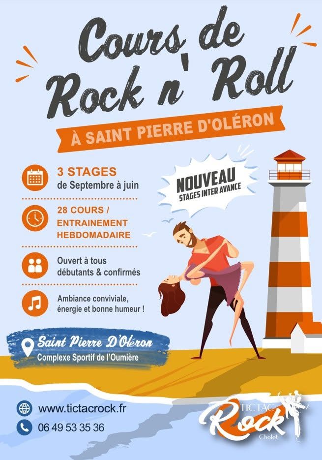 Stages et entraînements danse Rock’n’Roll