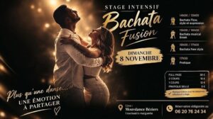 Stages intensifs bachata fusion Baila Tu Vida by Hamid et Estelle