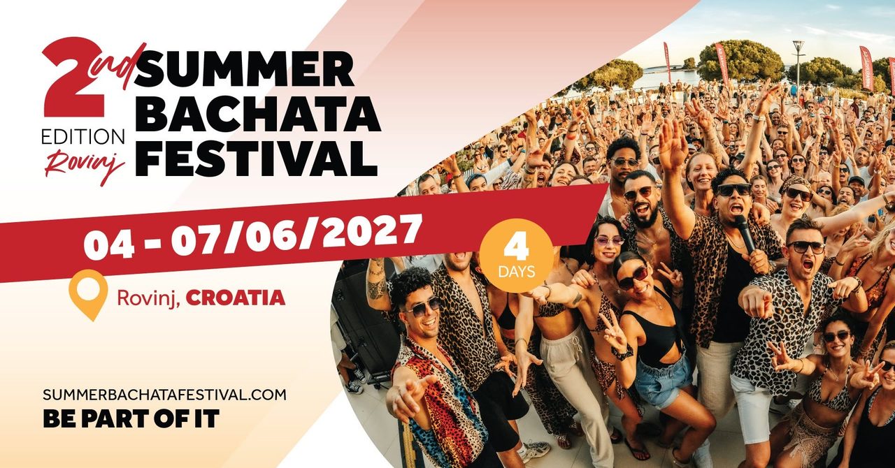 Summer Bachata Festival 2027 | Rovinj | Official Event
