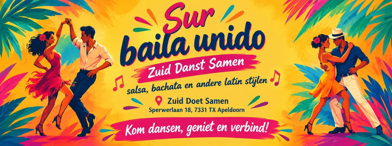 Sur Baila Unido – Zuid Danst Samen – vrijdansen salsa en bachata in Apeldoorn