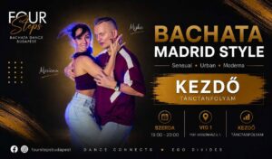 Szeretnél Bachatát táncolni? / Kezdő Tanfolyam / Minden szerdán 19.00-20.00