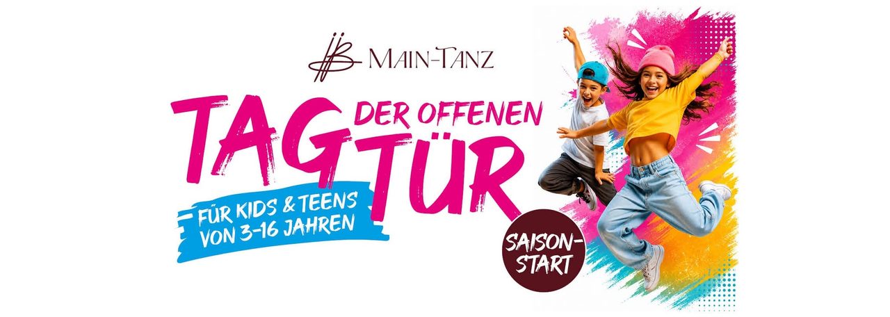 Tag der offenen Tür bei Main-Tanz | Kids & Teens 🎉💃