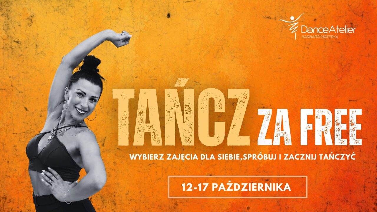 TAŃCZ za FREE w DANCE ATELIER
