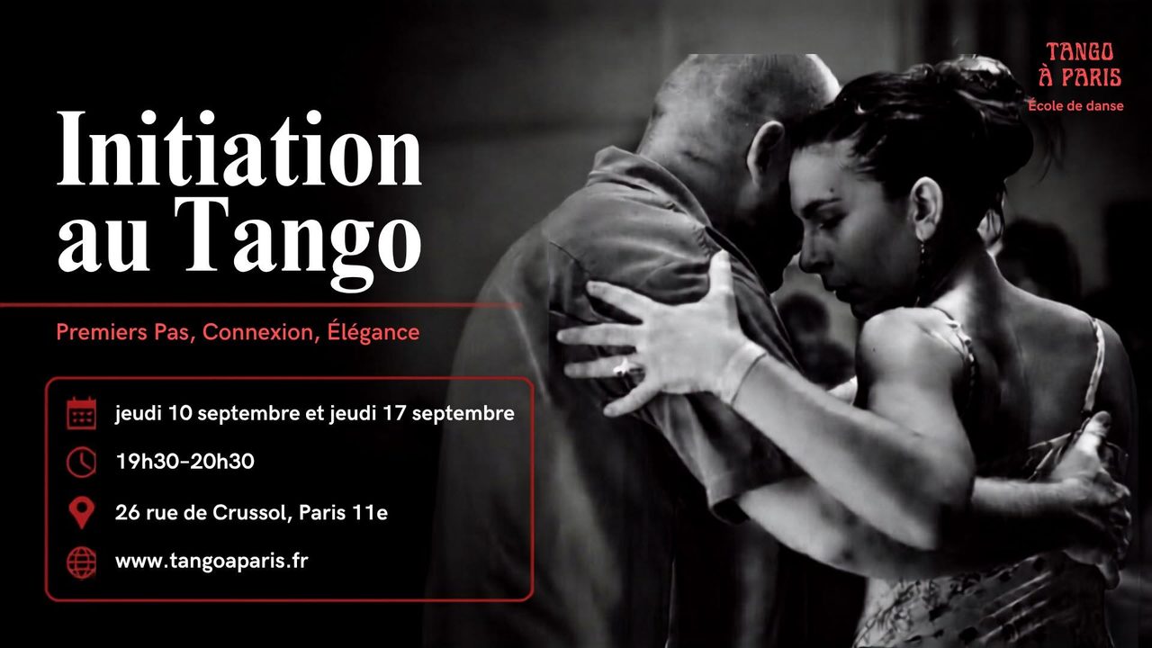 Tango Argentin – Initiation gratuite | Faites vos premiers pas ! — Paris